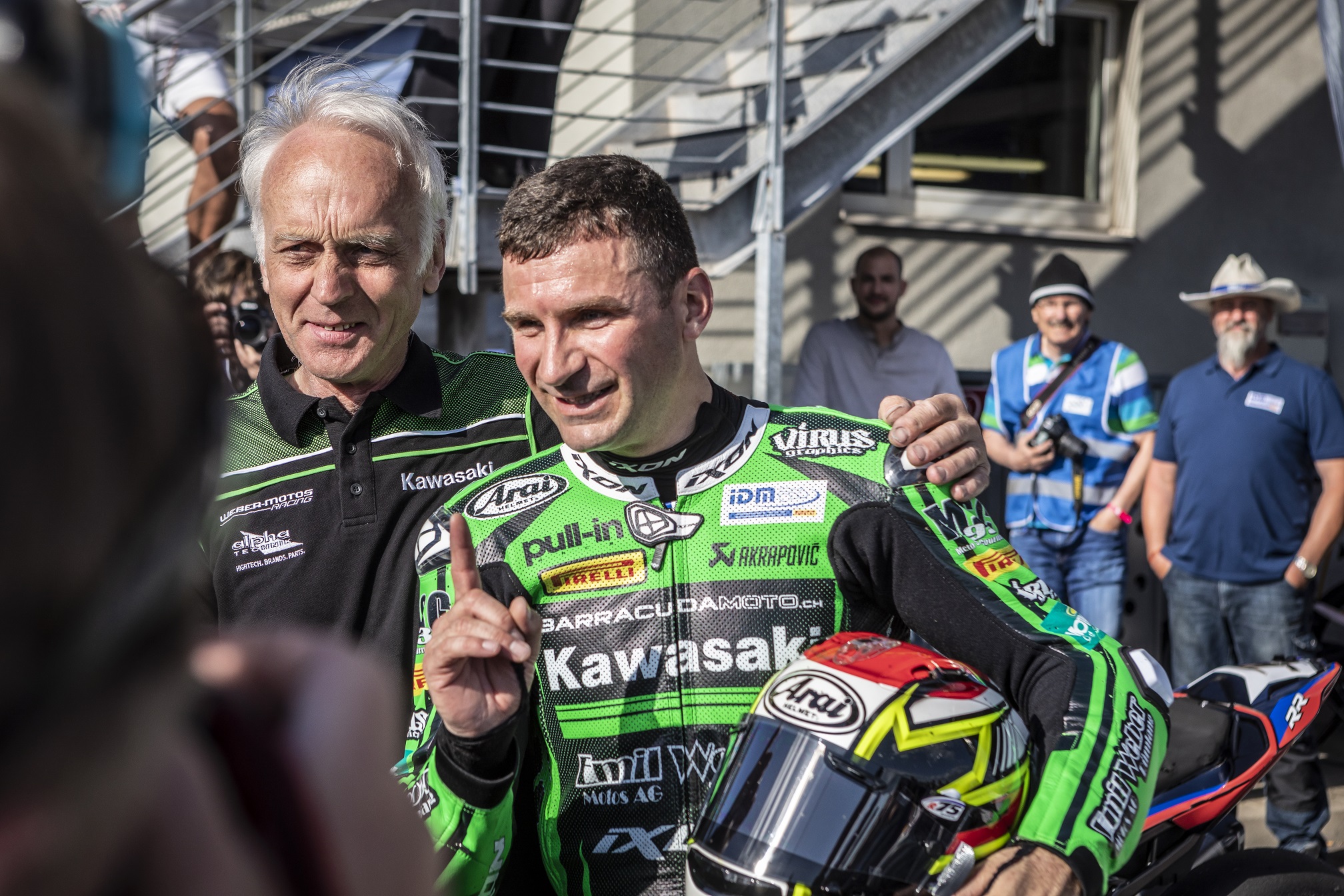 IDM Superbike 1000: Tinte von Erwan Nigon und Kawasaki ist trocken