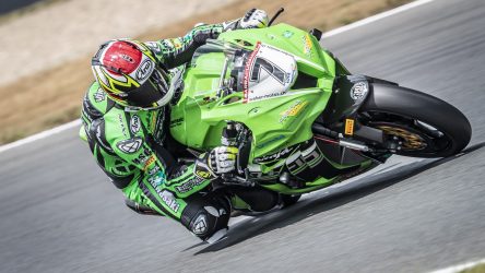 IDM Superbike 1000: Mit WM-Input für die IDM-Kawasaki will Erwan Nigon unter die Top 5