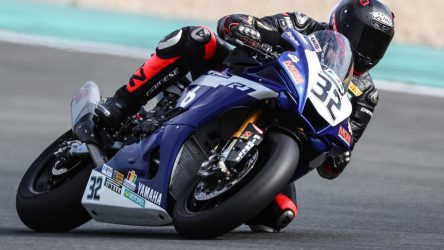 IDM Superbike 1000: Marc Mosers erste Lederkombi war von Marvin Fritz, nun Top 5?