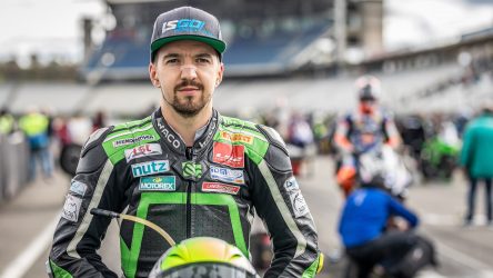 IDM Supersport 600: Meister Grünwald fährt Superbike von HPC-Power Suzuki