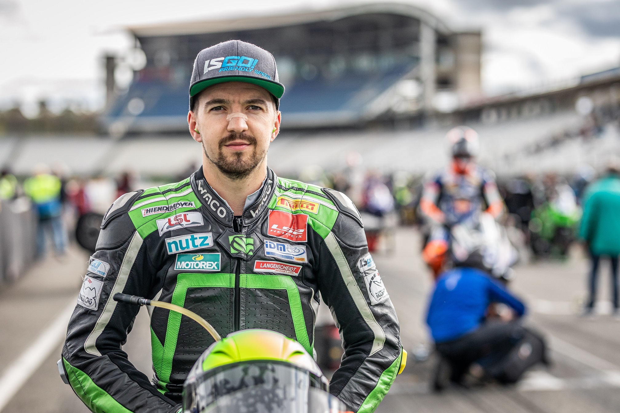 IDM Supersport 600: Meister Grünwald fährt Superbike von HPC-Power Suzuki