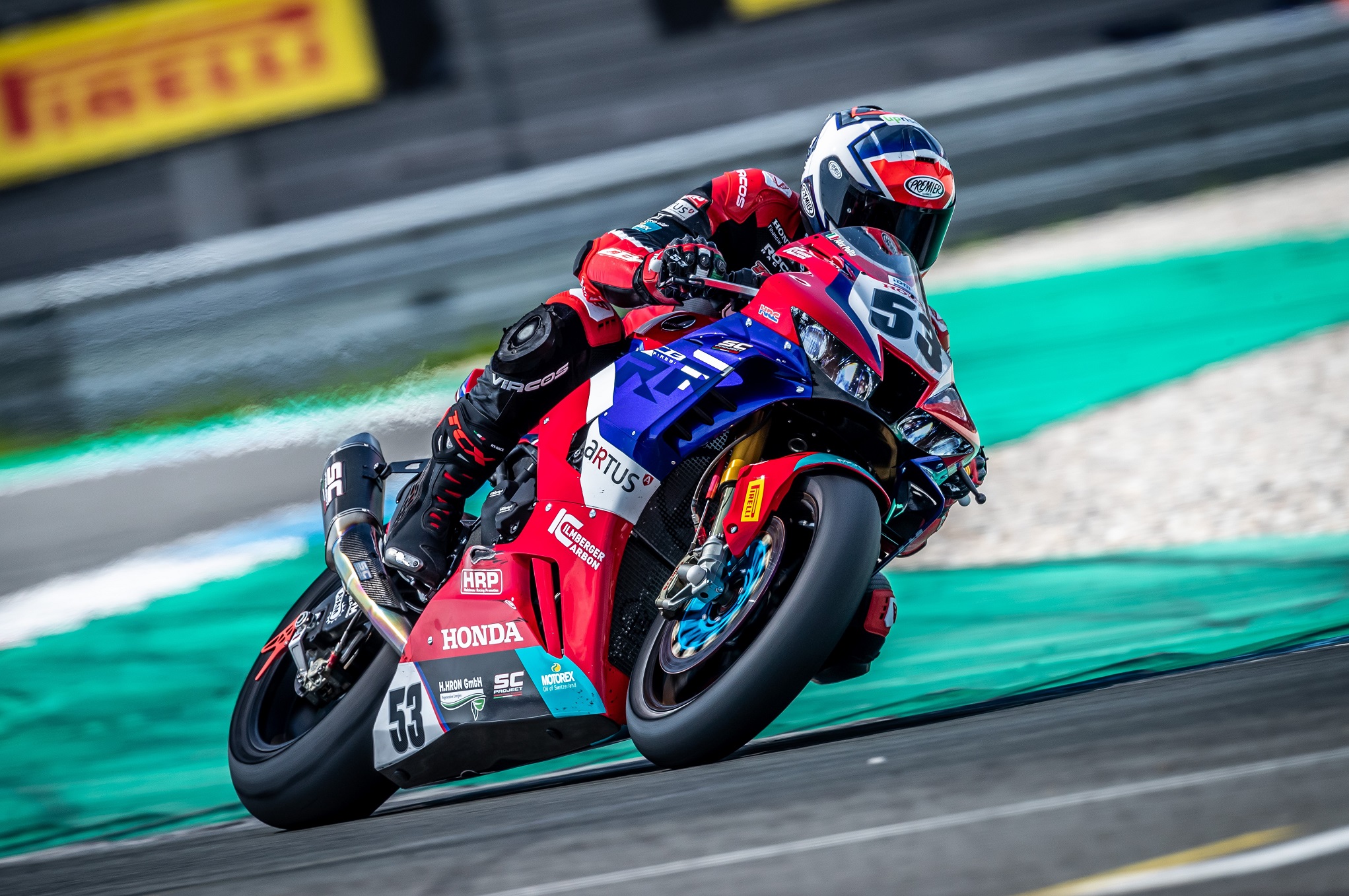 IDM SBK 1000: Honda-Star Alex Polita kriegt eine Granate unter den Hintern