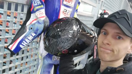 IDM SBK 1000: Heftige Windböe erfasst Schmitter in Aragón