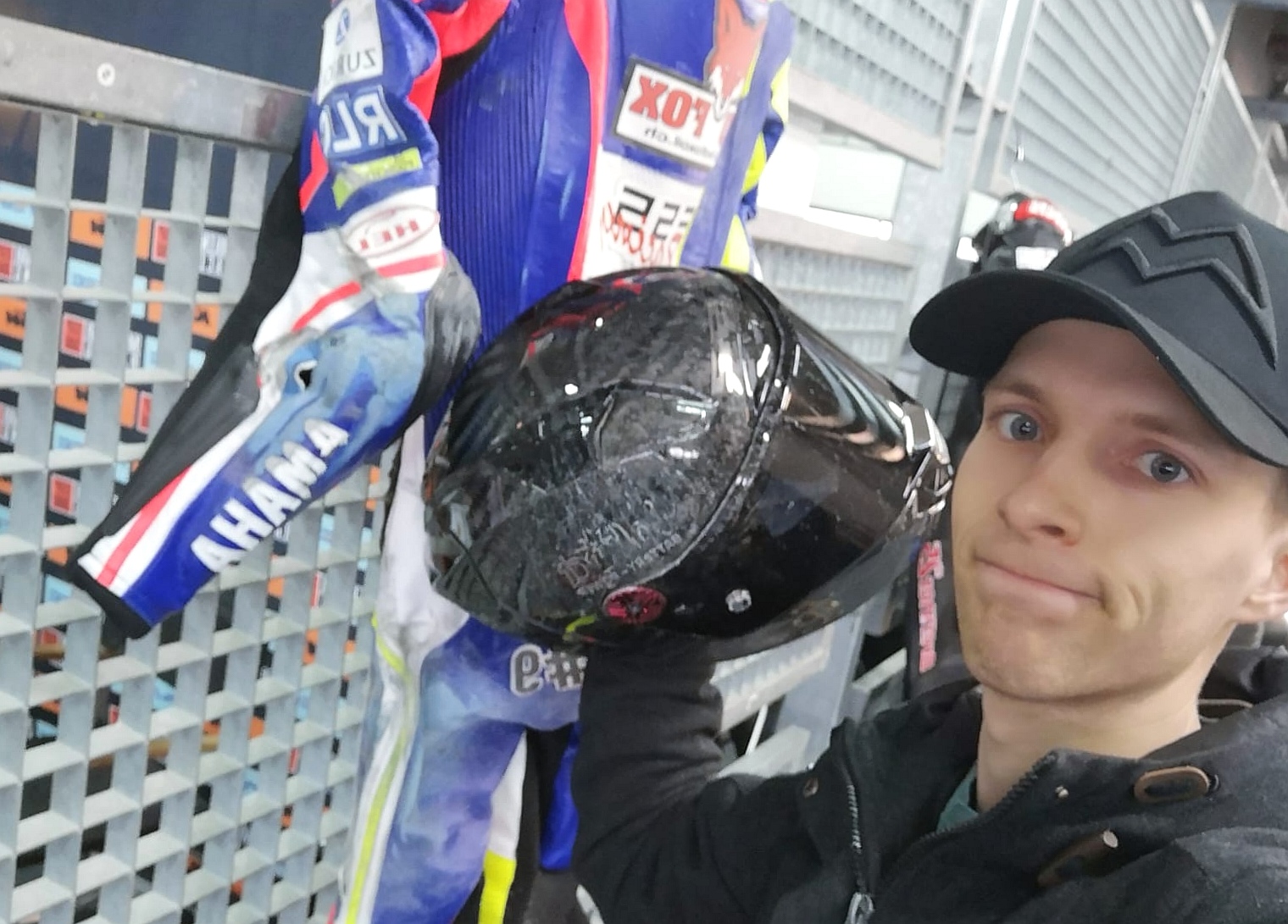 IDM SBK 1000: Heftige Windböe erfasst Schmitter in Aragón