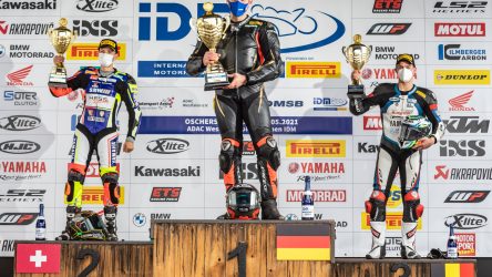 IDM SBK 1000: Moser gewinnt Wetter-Krimi zum Auftakt
