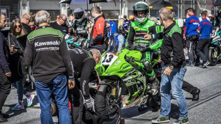 IDM SBK 1000: Luft aktuell raus bei Kawasaki Weber-Motos