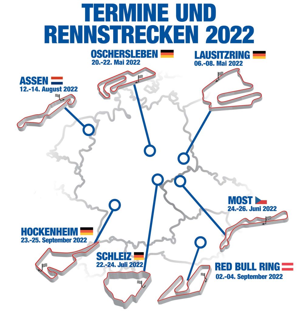 IDM Termine und Rennstrecken 2022