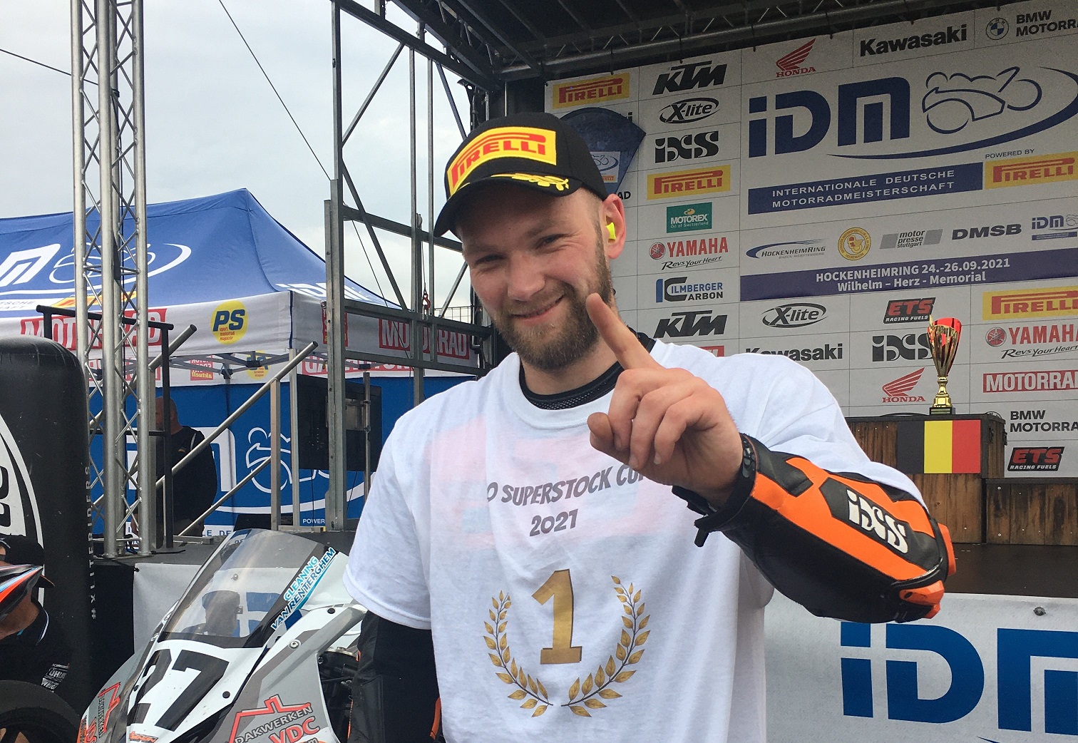 IDM SBK: Mit Côme Geenen hat ein Seriensieger angedockt