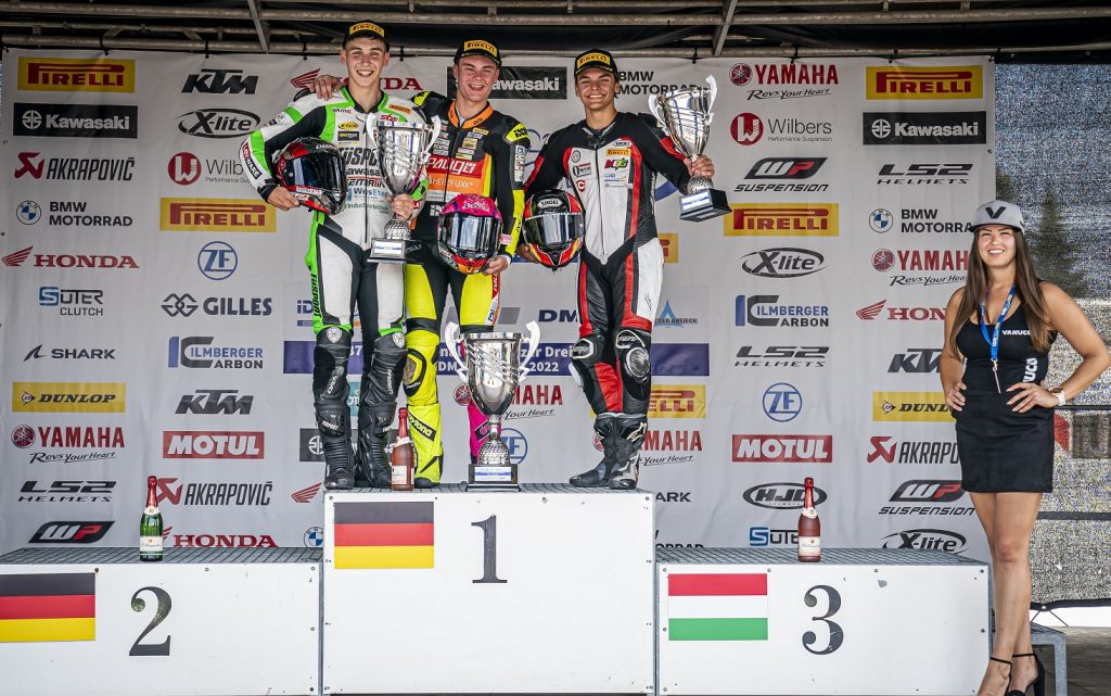 Siegerehrung IDM Supersport 300