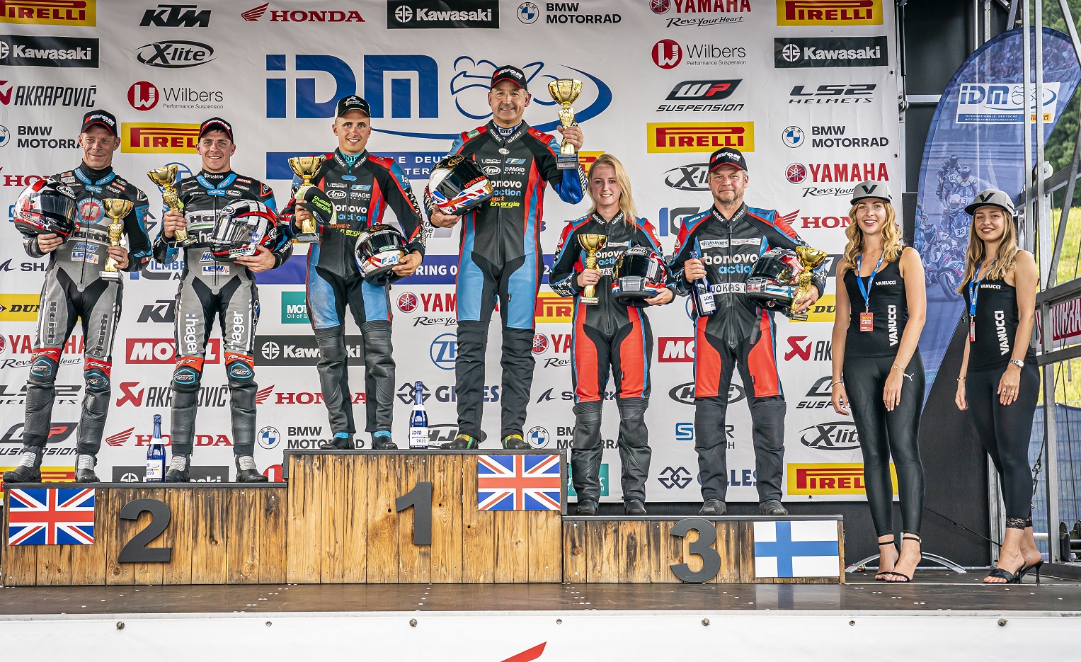 IDM Sidecar: Reeves und Rousseau weiter ungebremst