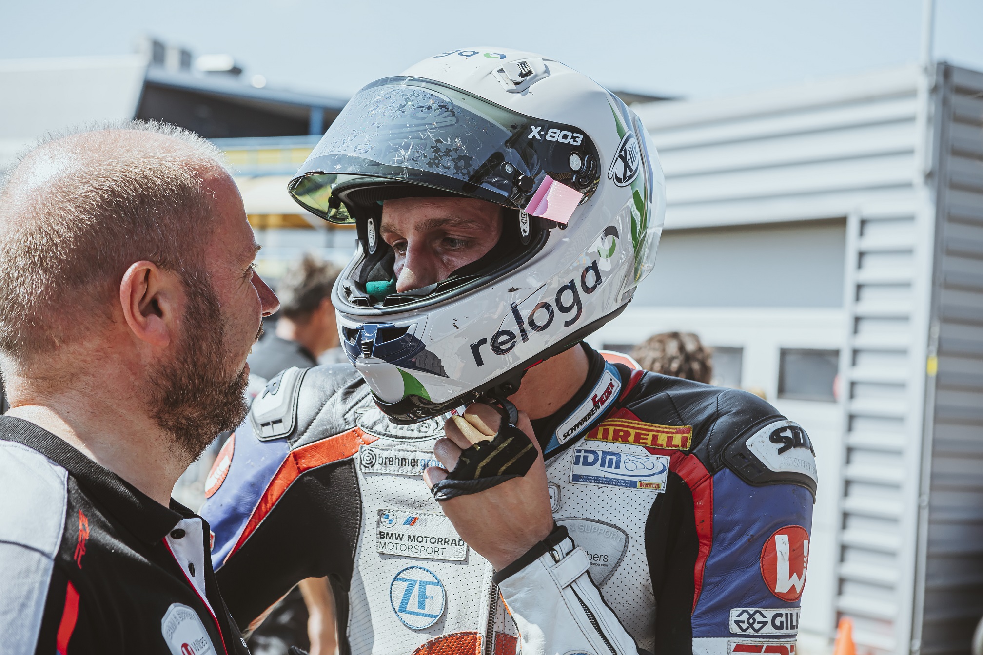 IDM SBK: Alt steht schon wieder, was war los im FP1?