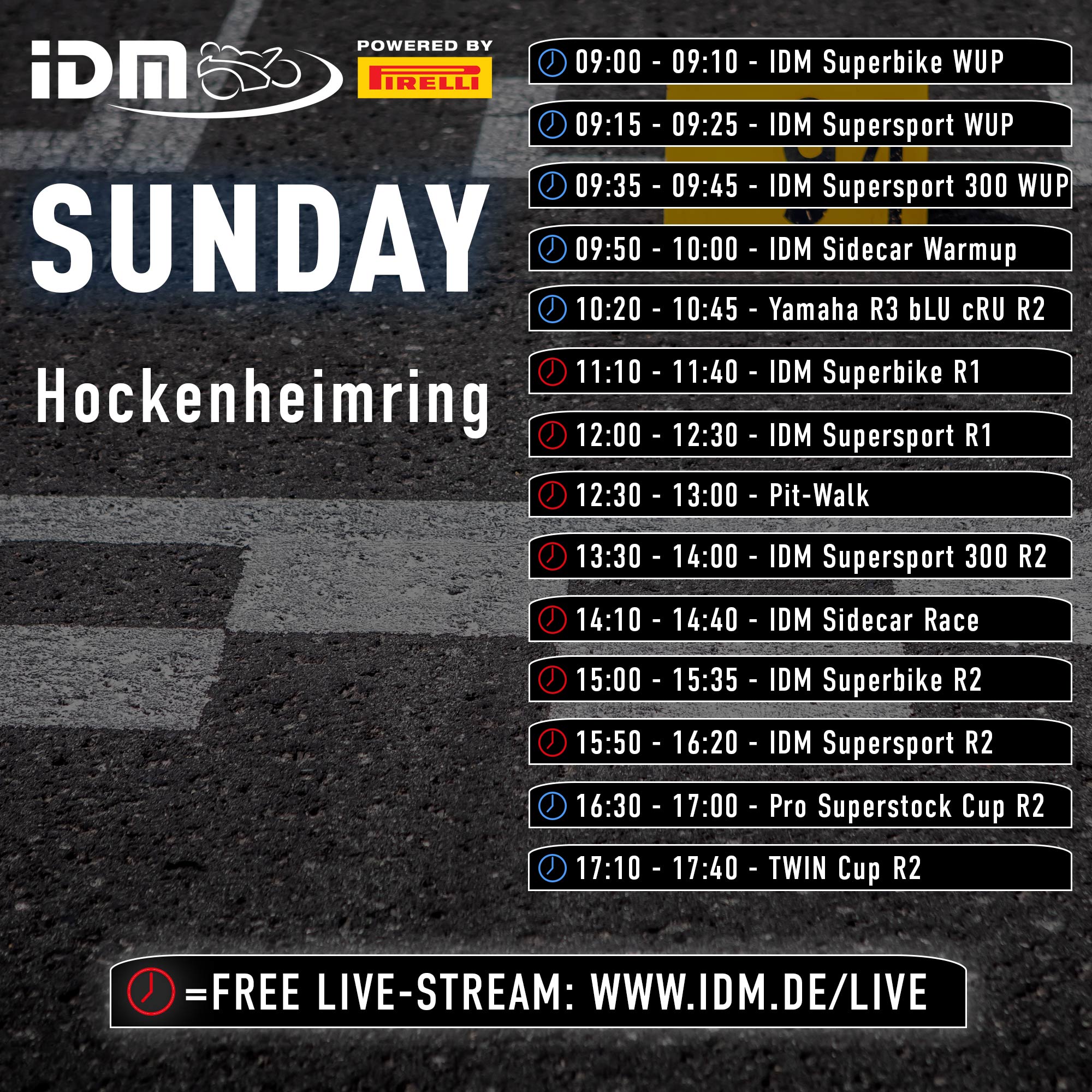 Idm Hockenheim 2022 Zeitplan