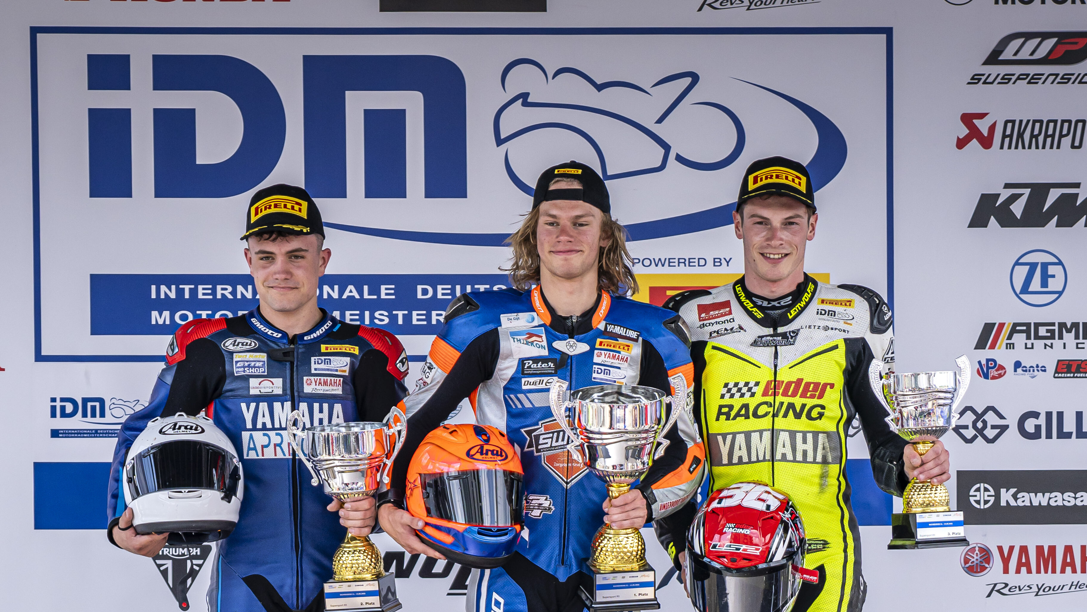 IDM SSP: Van der Voort schon wieder auf der Ideallinie