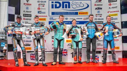 FIM/IDM Sidecar: Ellis/Clement siegen auf letzter Rille