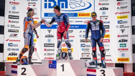 IDM SSP: Gastfahrer Oliver Bayliss siegt auf Ducati