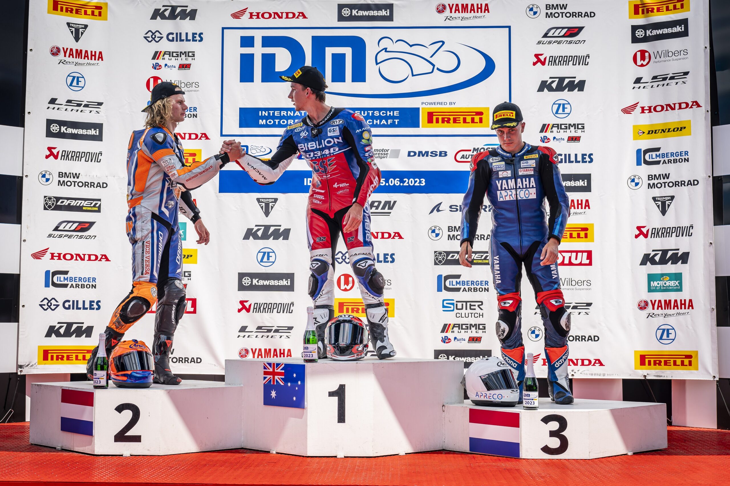 IDM SSP: Gastfahrer Oliver Bayliss siegt auf Ducati