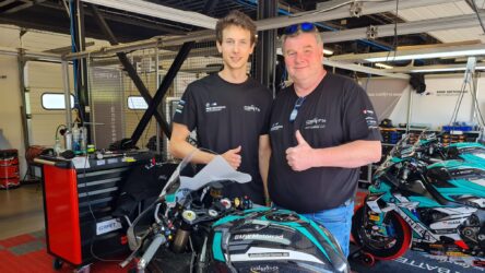 IDM SBK: Zwei Tage als bester Lehrling bei GERT56 in Most