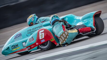 WM Sidecar: Siegreicher Meister-Konter von Ellis/Clement