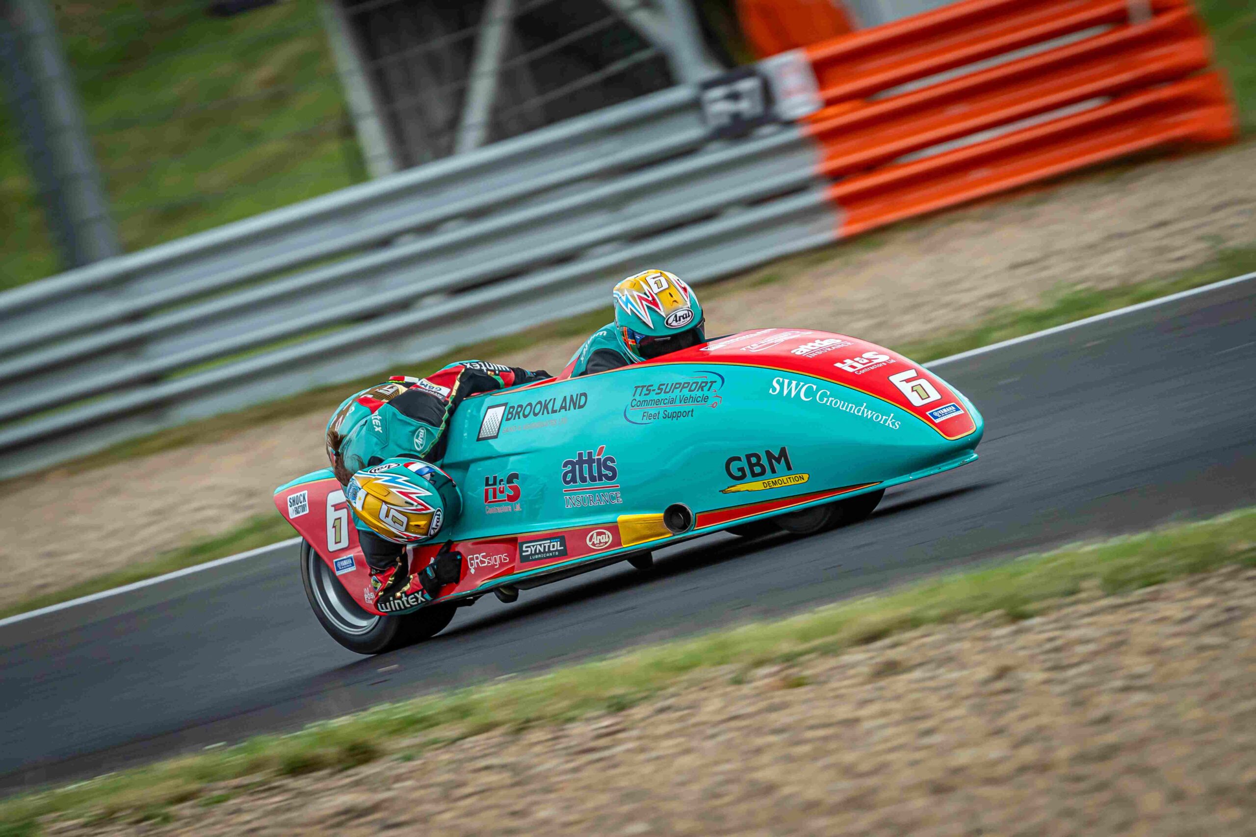 FIM/IDM Sidecar: Ellis/Clement in Q1 auf dem Vormarsch