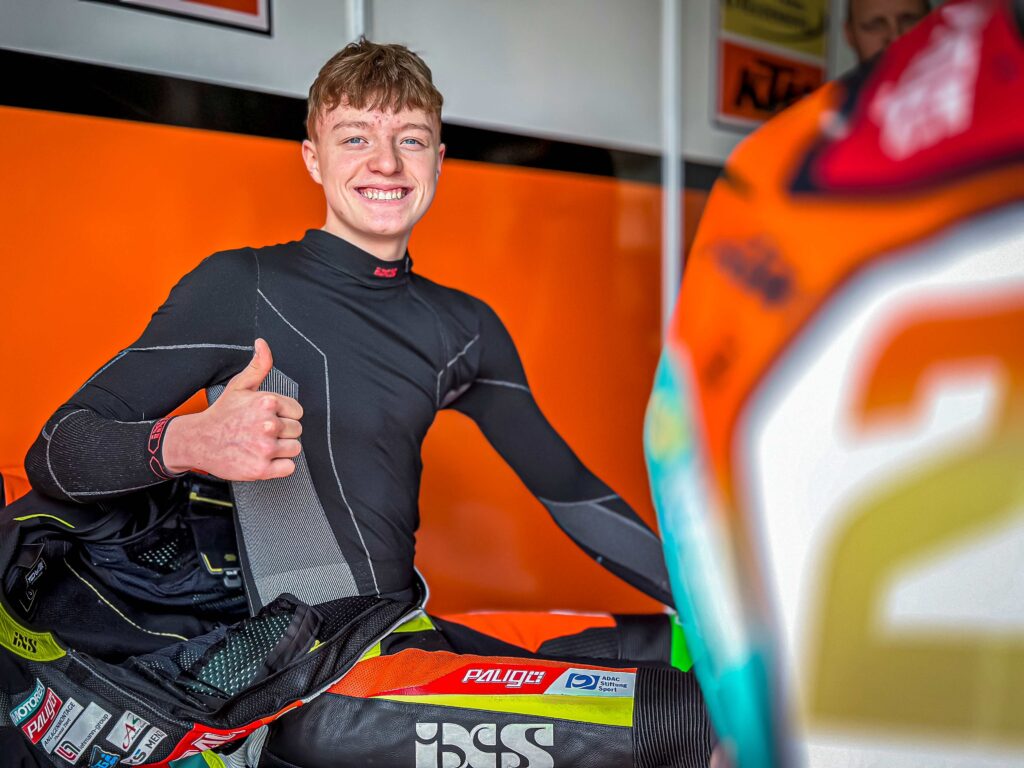 Dustin Schneider ist der Neuzugang im Team Freudenberg KTM-Paligo Racing.