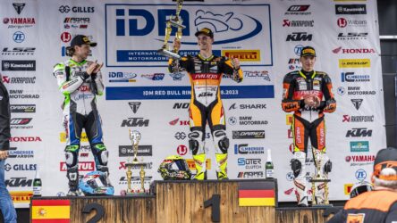 IDM SSP 300: Siegesfreude bei Dirk Geiger und KTM