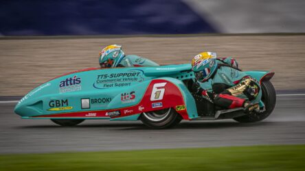FIM/IDM Sidecar: Ellis/Clément trotzen dem Regen am Schnellsten