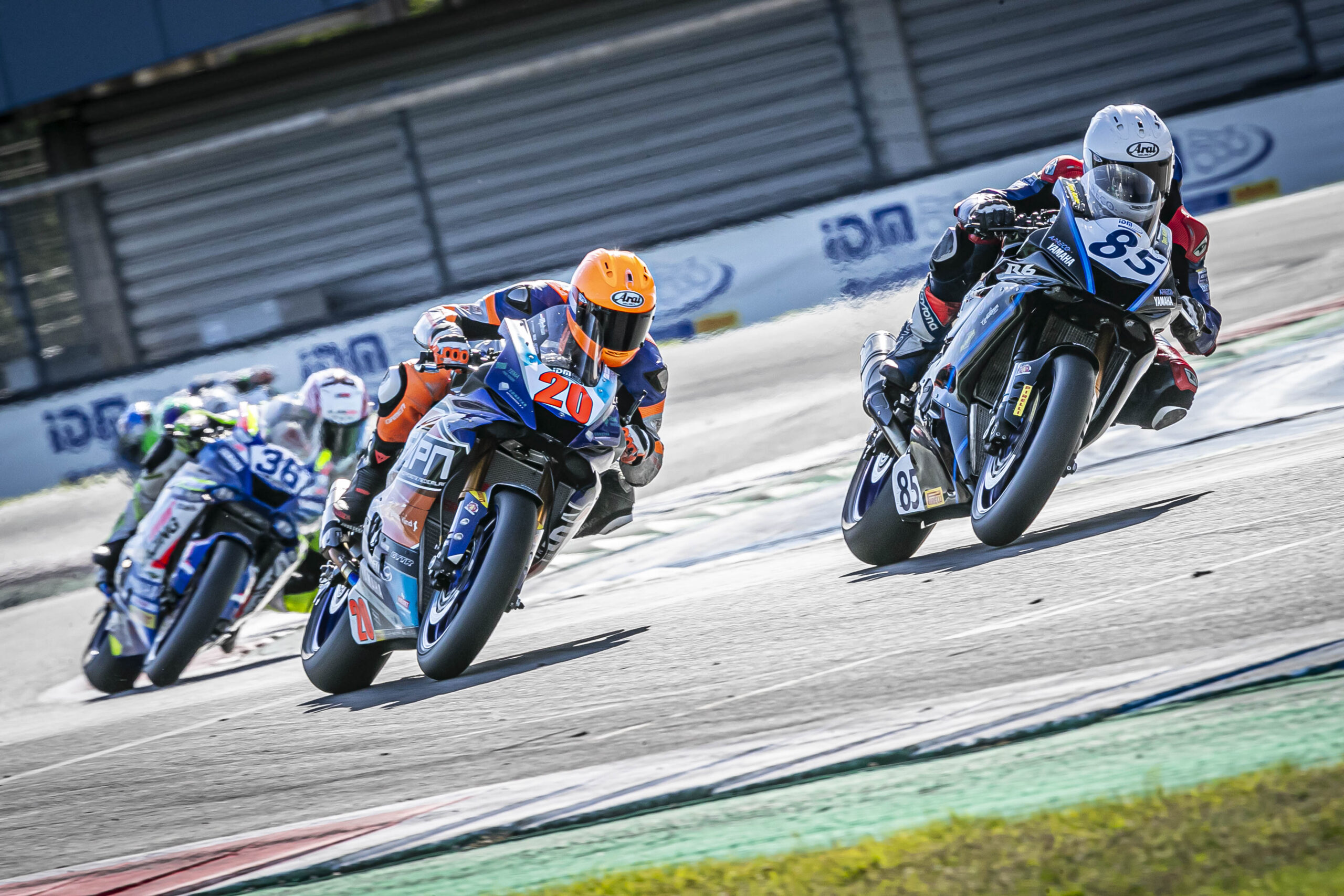 IDM SSP: Titelkandidaten auf dem Podium