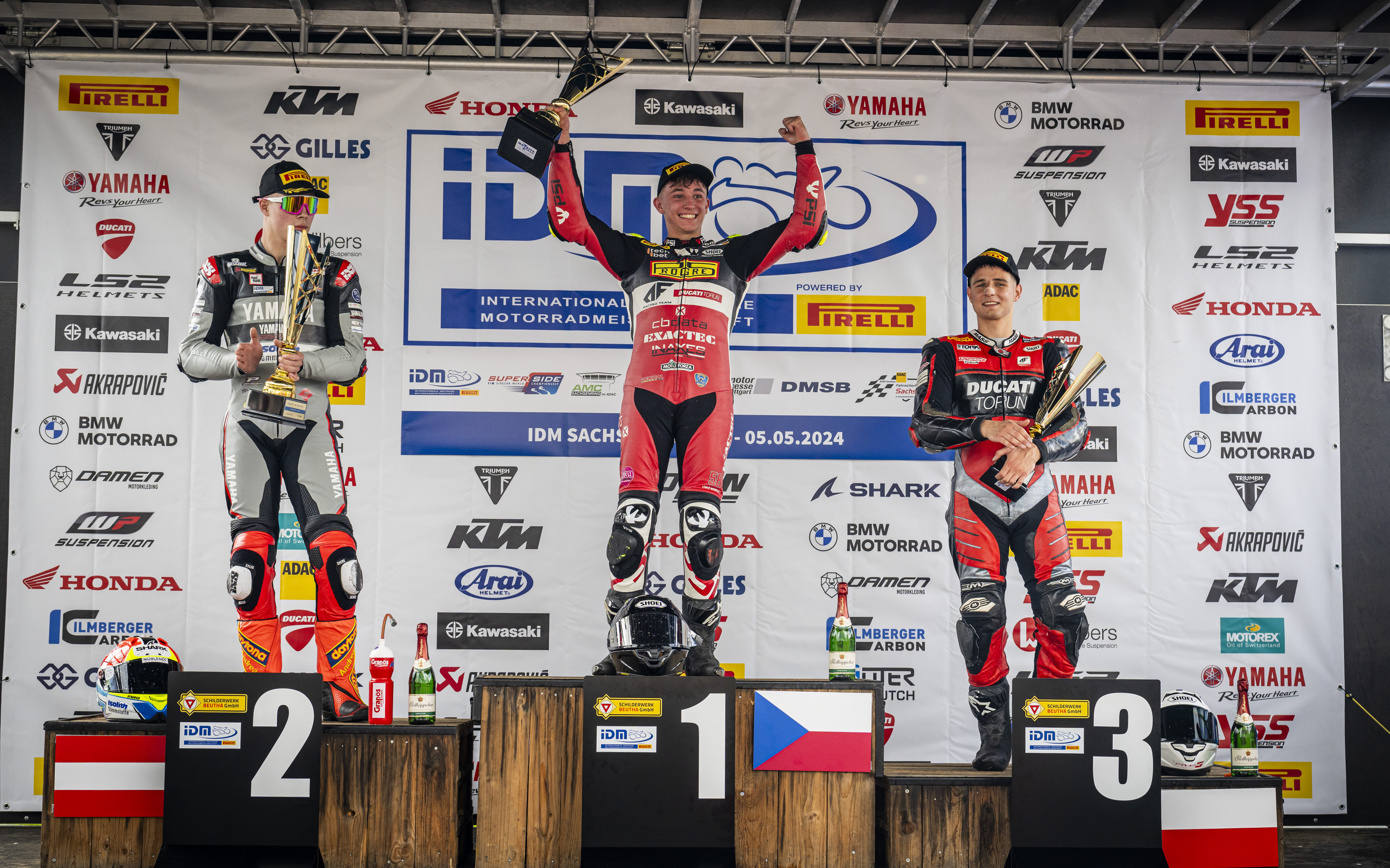 IDM SSP: Ducati und Zuda machen das Rennen im ersten Lauf
