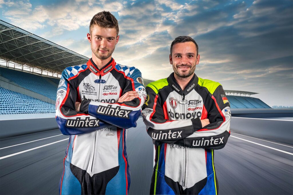 Patrick Werkstetter und Valentin Pirat treten gemeinsam in der Weltmeisterschaft an.