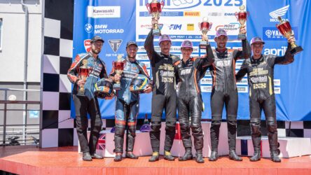 FIM Sidecar: Schlosser-Sieg, Motorschaden und Premiere
