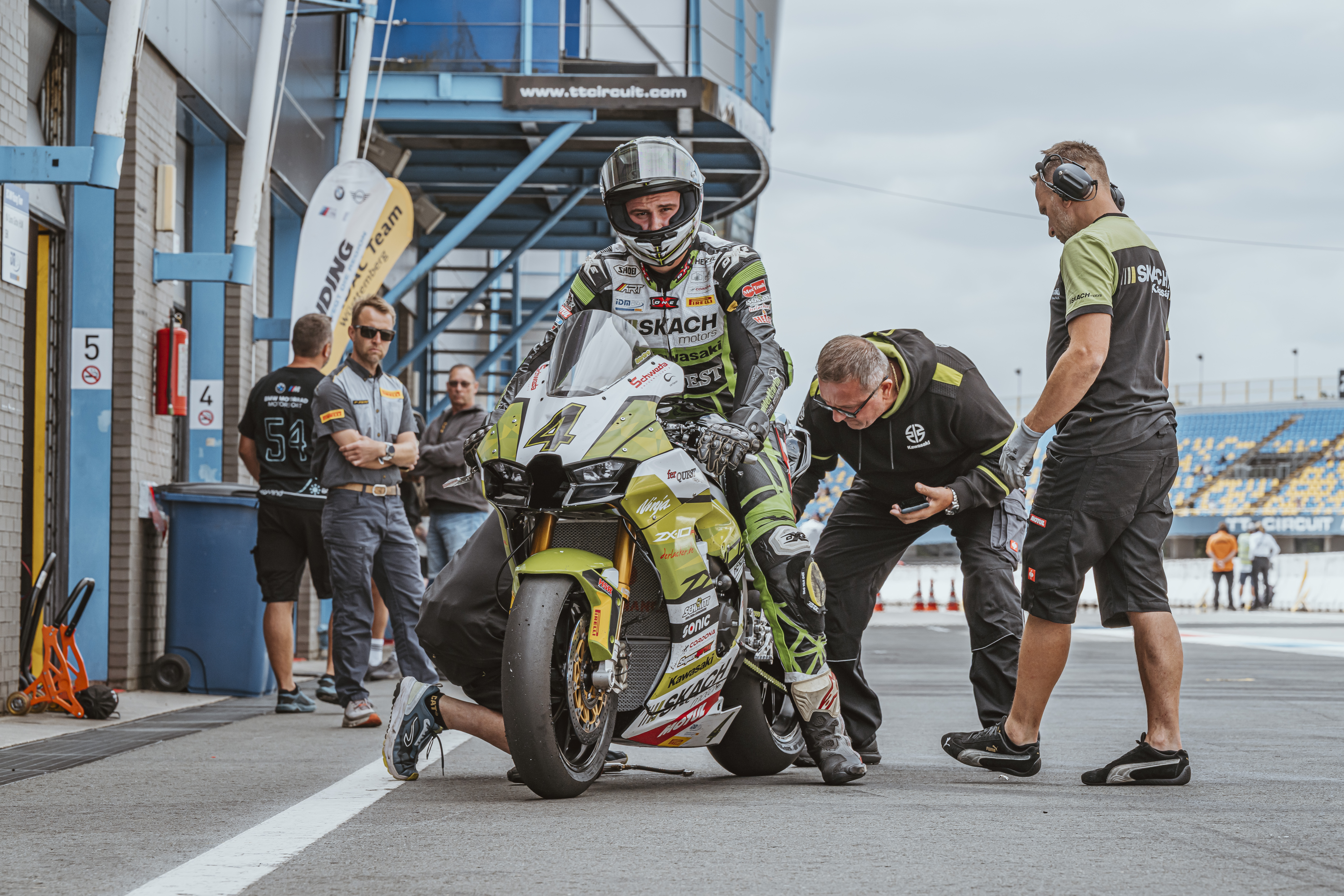 IDM SBK: Trennung bei Skach-Kawasaki und Vugrinec