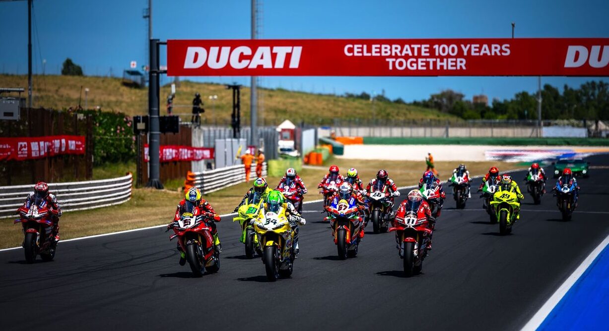 SBK: Tulo in Bestform im Rennen der Ducati-Superstars