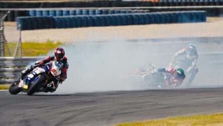 SBK: Šokující okamžik a půl bodu v Oscherslebenu