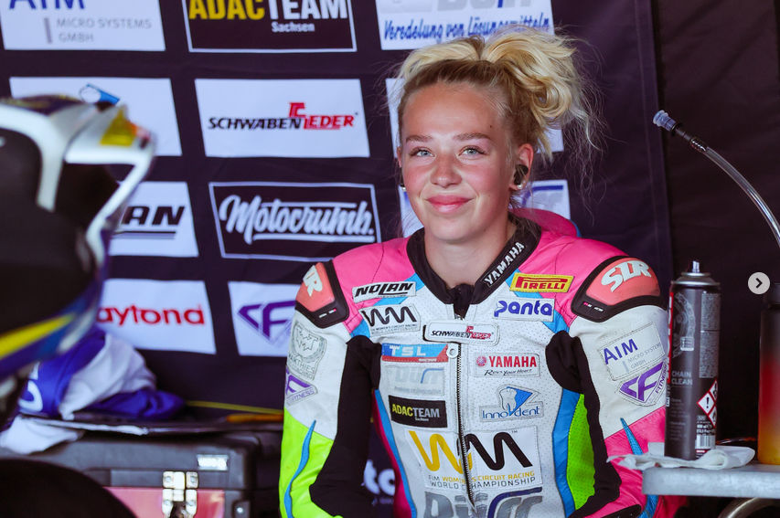 Lucy Michel startet am Nürburgring in der Euro Moto